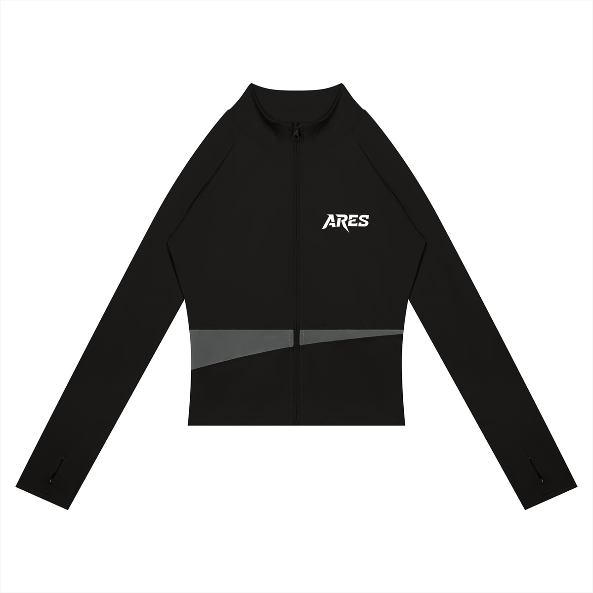 Women's ARES Training Zipper BLACK